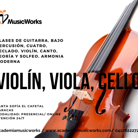 CÁTEDRA DE VIOLA/ VIOLÍN/ CELLO