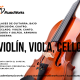 CÁTEDRA DE VIOLA/ VIOLÍN/ CELLO